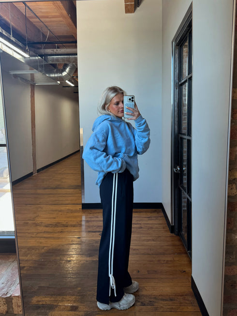 Daily Girl Track Pant // Navy